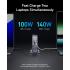 Anker Prime GaN Charger USB C Plug, 240W, 4-Port Fast Compact Charger for MacBook Pro/Air, iPhone 15/15 Pro/14/14 Pro, iPad Pro, Dell XPS, Galaxy S23/S22, Note20, Pixel, Apple Watch, and More